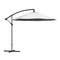 Nature Spring Patio Umbrella, Cantilever Hanging Outdoor Shade, Easy Crank, Base for Table, Deck, 10-foot (Tan) 717305HLT - alternate 1